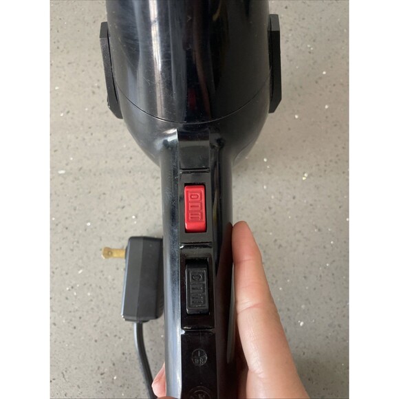 Elchim 2001 Professional Hair Dryer 1875 Watts BLACK High Pressure tested - Picture 8 of 10